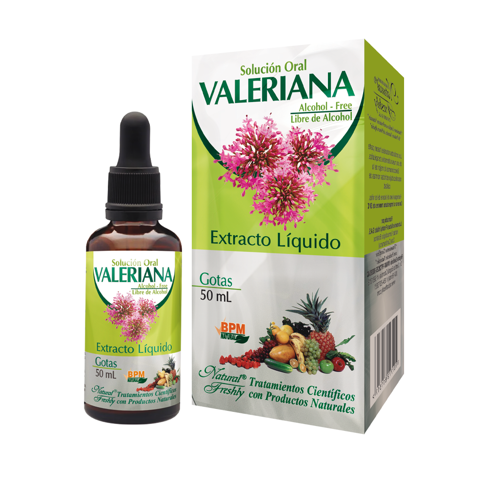 Valeriana Extracto Hidroglicolico X 50 M