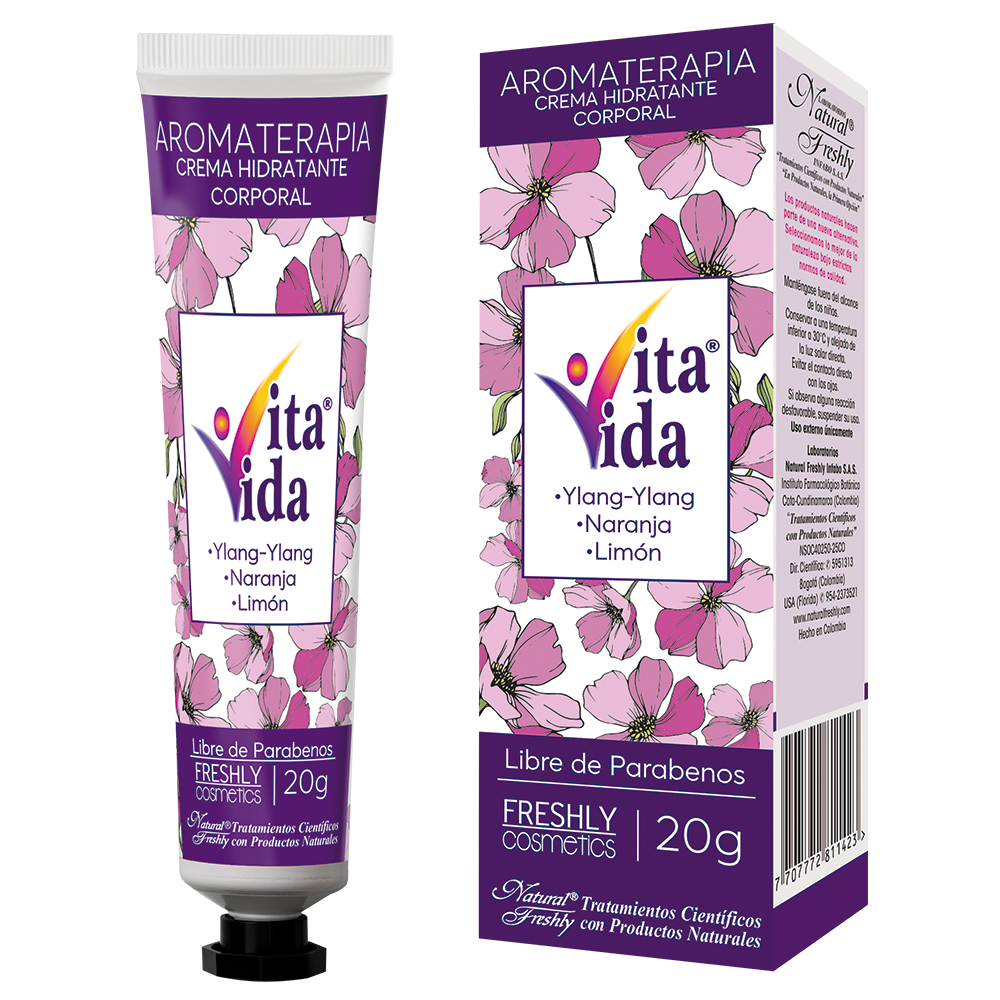 CREMA CORPORAL RELAJANTE VITA VIDA 20G
