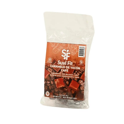 CARAMELO DE YACÓN CAFÉ 5GR X10 UNDS
