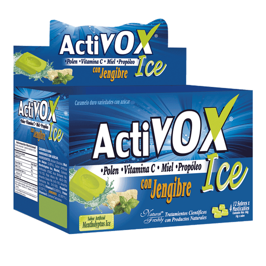 Activox jengibre en sachet de 4 pastillas