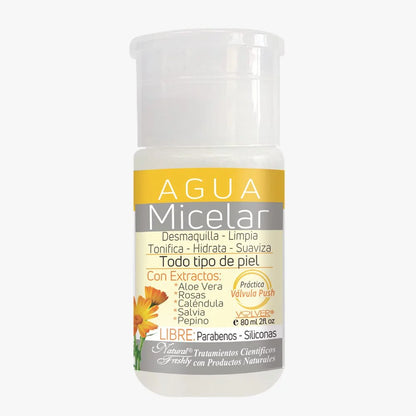 AGUA MICELAR VALVULA PUSH FCO*80G