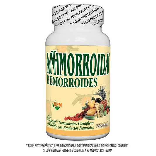 Antihemorroidal 50 cápsulas