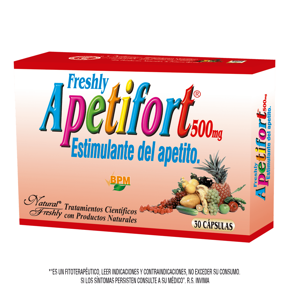 Apetifort blister 30 cápsulas