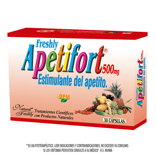 Apetifort blister 30 cápsulas