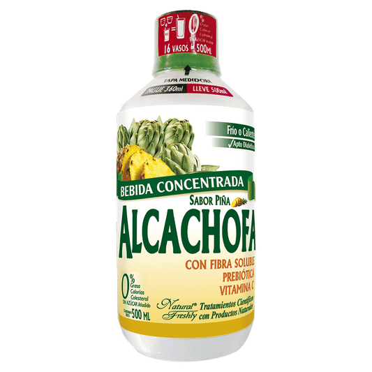Bebida funcional concent alcachofa y piña 360 ml