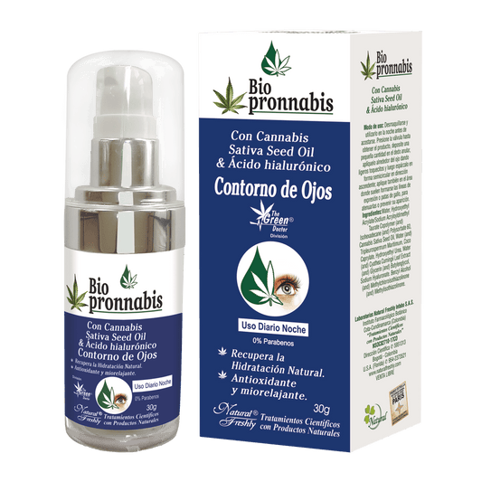 Biopronnabis cannabis sativa contorno ojos noche 30 g