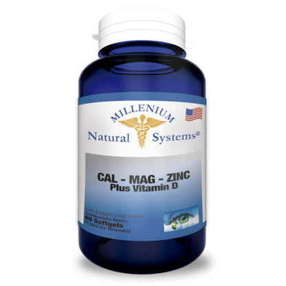 CAL MAG ZIN NUEVO X 100 SOFTGELS NUEVO
