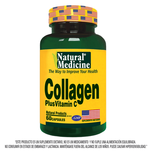 Collagen hydrolized plus vitamina C 60 cápsulas