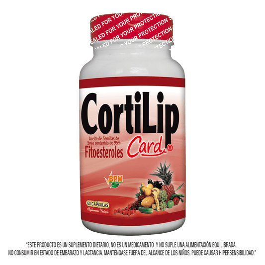 Cortilip card 60 cápsulas