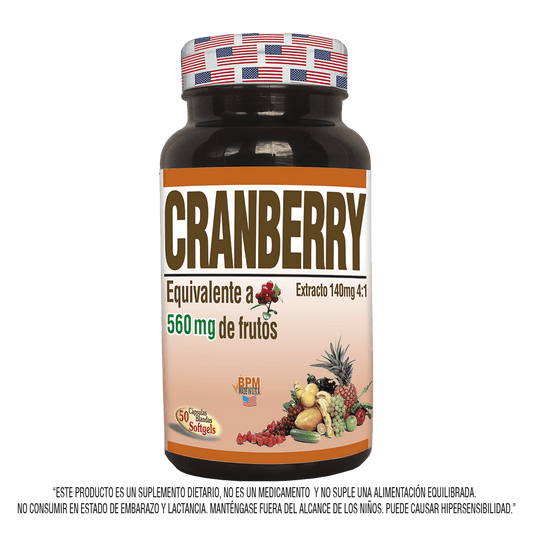 Cramberry o arandanos 50 softgels