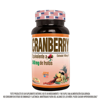 CRANBERRY ARANDANOS X 50 CÁPSULAS