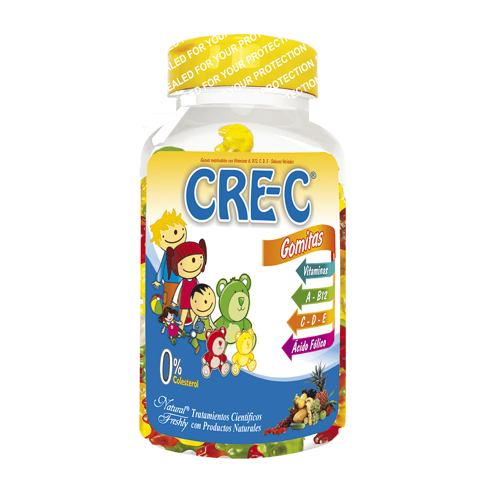 Cre-c gomitas masticables 60 gomas