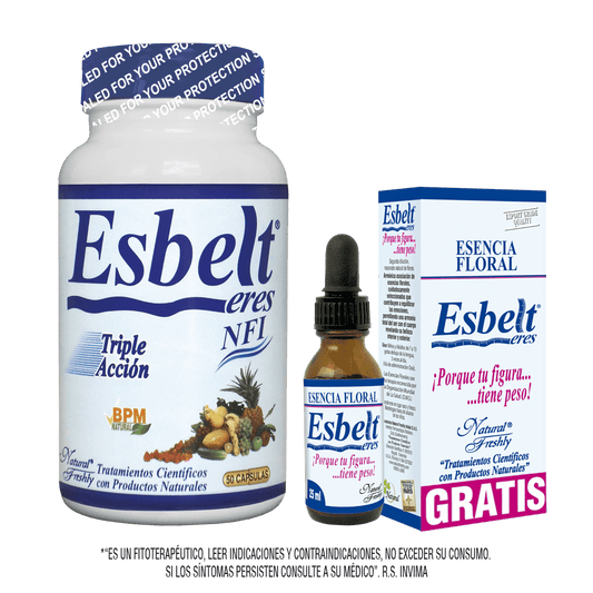 Esbelt new forte x 50 + escencia esbetere