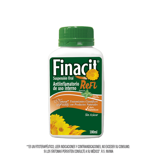 Finacid reflu – calendula suspension 180 ml