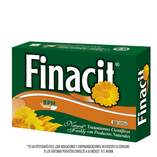 Finacit blister 60 cápsulas