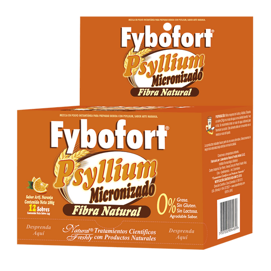 Fybofort psyllium micronizado caja 12 sobres