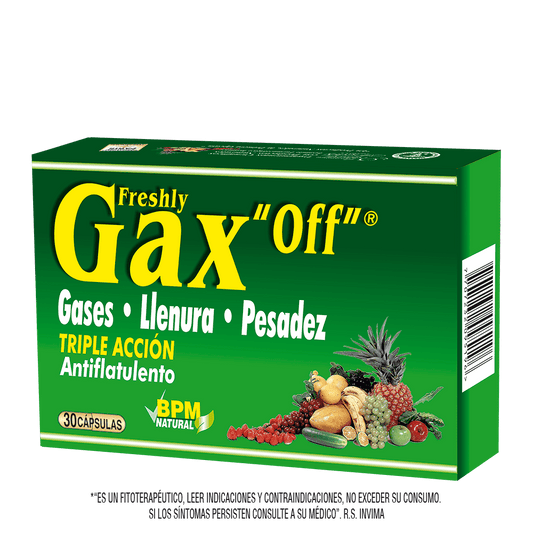 Gax off en blister 30 cápsulas
