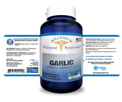 GARLIC 1500 MG X 100 S/G CAP SYSTEMS