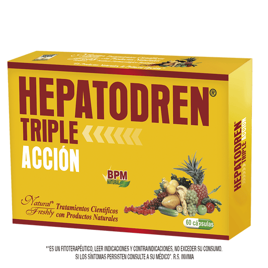 Hepatodren blister 60 cápsulas