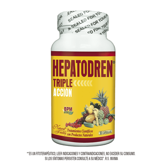 Hepatodren drenador hepá 50 cápsulas