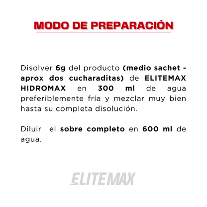 HIDROMAX SACHET 12 GRAMOS