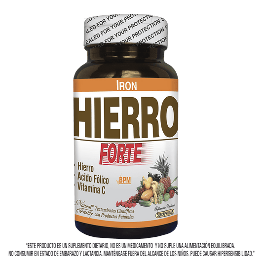 Hierro forte frasco 50 cápsulas