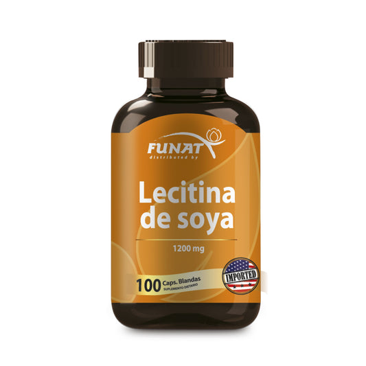 Lecitina de soya 100 softgels