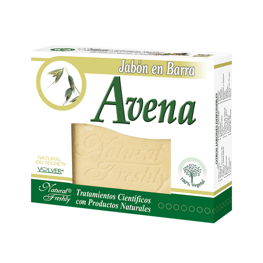 Jabón de avena en barra 100 g