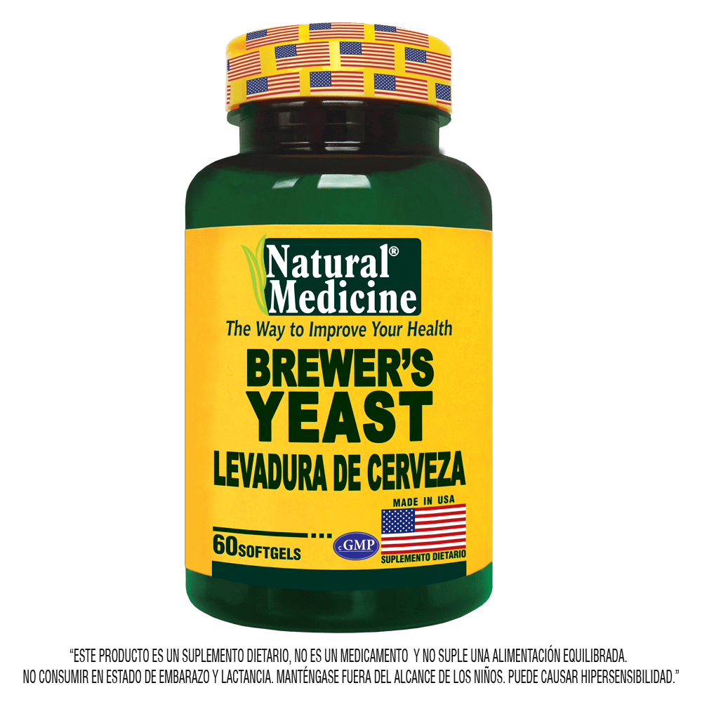 Levadura de cerveza 60 softgels