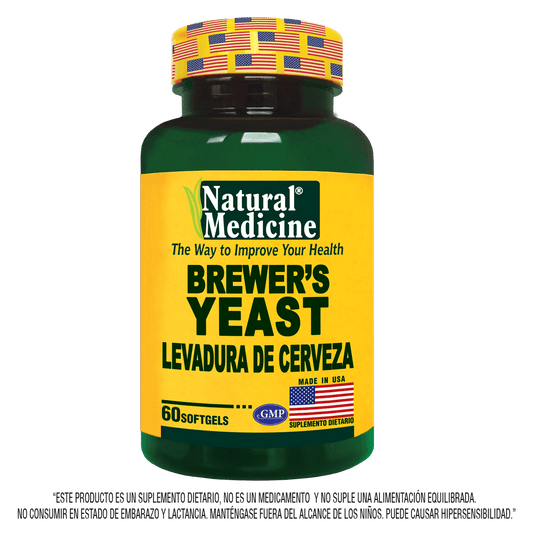 Levadura de cerveza 60 softgels