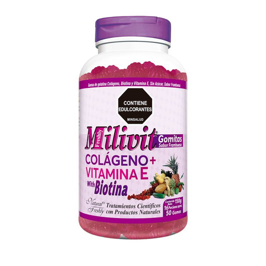 Milivit colageno+biotina gomas x 50g