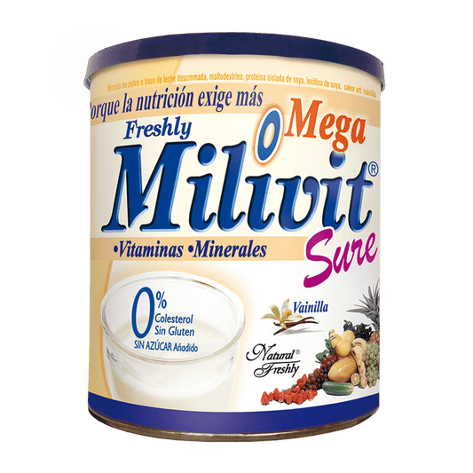 Milivit mega proteina con omega 3,6,9 light