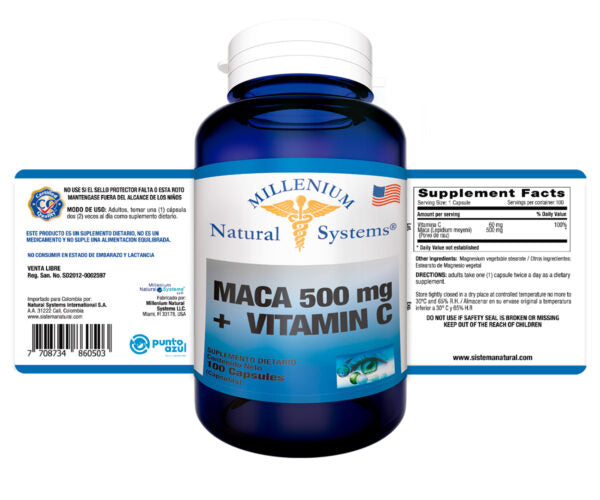 MACA X 60 CAP DE 500MG SYSTEMS