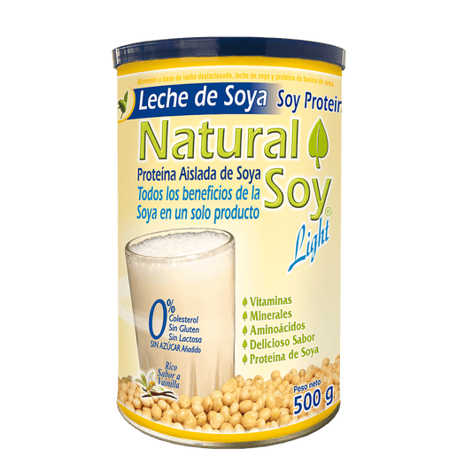 Natural soy light vainilla 500 g