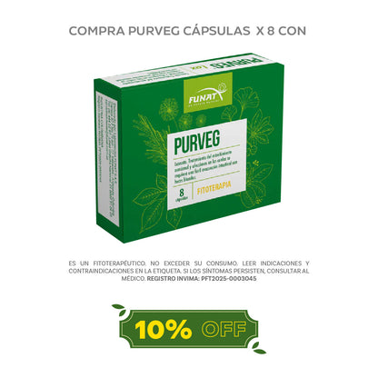 PURVEG CÁPSULAS X 8