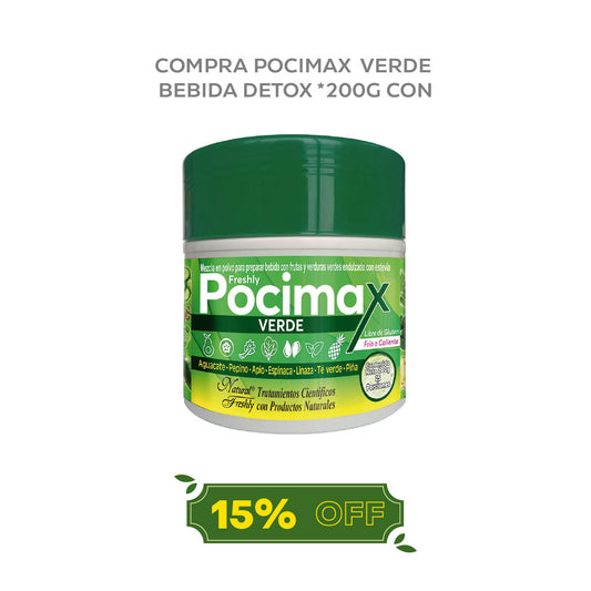 POCIMAX VERDE BEBIDA DETOX *200G