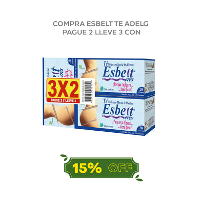Té Esbelt te - Oferta pague 2 lleve 3