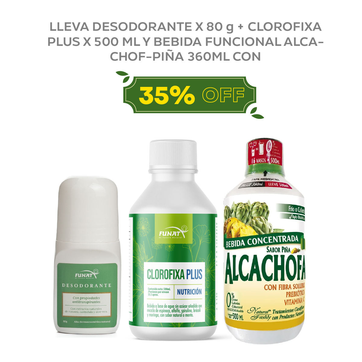 Kit Frescura Total Natural Stores