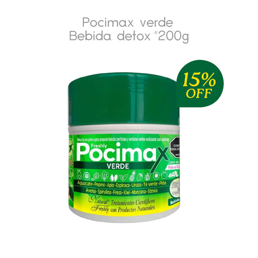 POCIMAX VERDE BEBIDA DETOX *200G 15% OFF