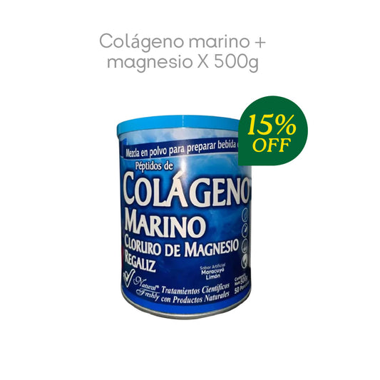 Colágeno Marino + Magnesio X500G