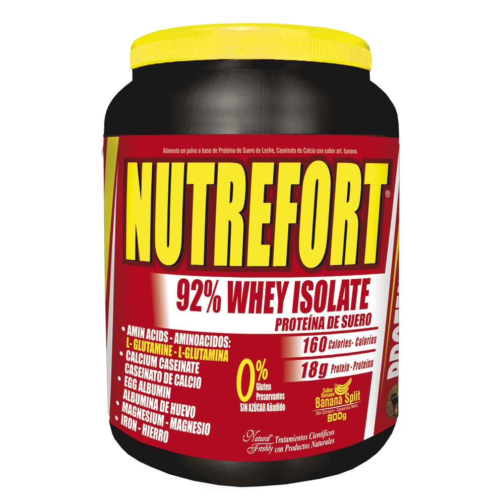 Nutrefort whey protein banana split 800 g