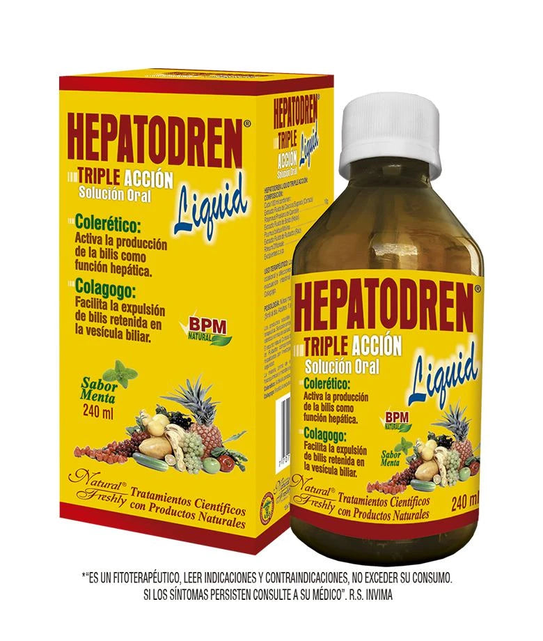 Hepatodren drenador hepatico frasco 240 ml