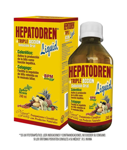 Hepatodren drenador hepatico frasco 240 ml