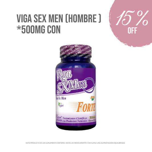 Vigasx men forte 50 cápsulas -15% Off