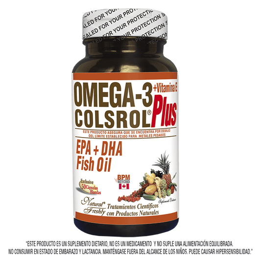 Kit colsrol plus omega 3 + vitamina E 50 softgels