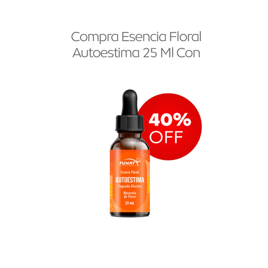 Esencia floral autoestima 25ML - Liquidación