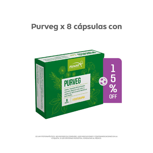 PURVEG CÁPSULAS X 8 - 15% Off