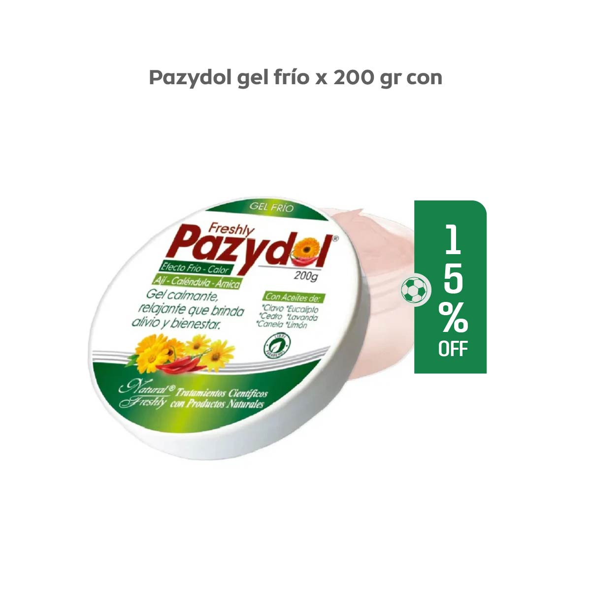 PAZYDOL GEL FRIO X 200G - 15% Off