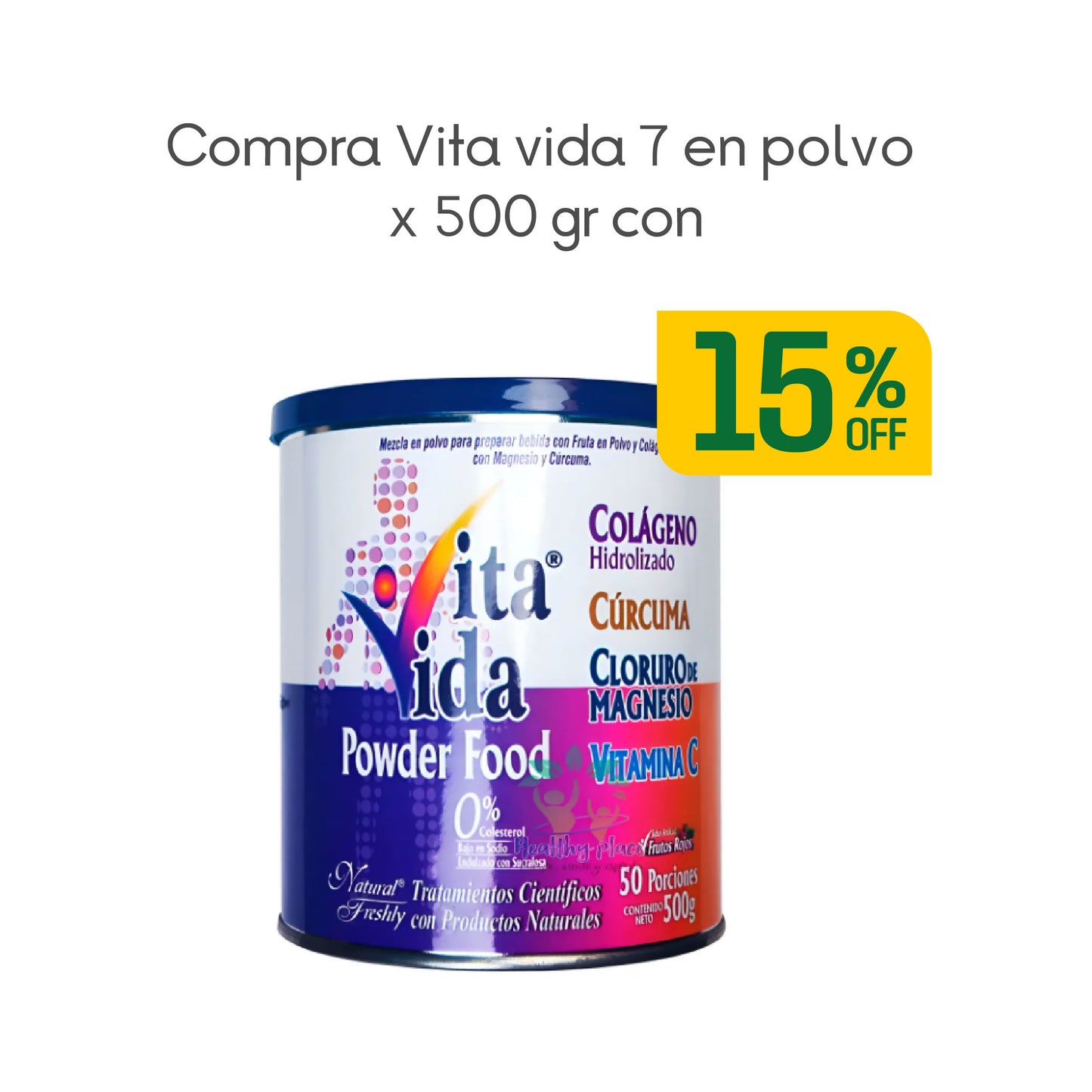 Vita vida 7 en polvo x 500 gr - 15% Off