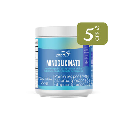 5% DE DESCUENTO EN BISGLICINATO DE MAGNESIO (MIND GLICINATO